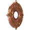 Ekena Millwork Attica PVC Ceiling Medallion (Fits Canopies up to 5"), Bright Coat Copper, 13"OD x 3 1/2"ID x 3/4"P CMP13ATBCO - alternate 5